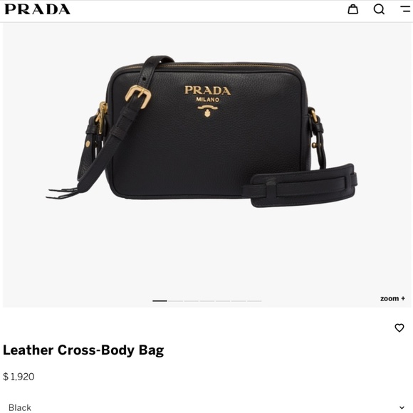 💯Authentic NEW PRADA Crossbody Bag (with Authenticity Cards& Prada Dust Bag) - Picture 10 of 10